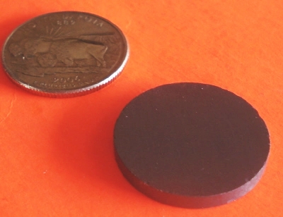 Ceramic Magnet 3/4 in x 1/8 in Disc